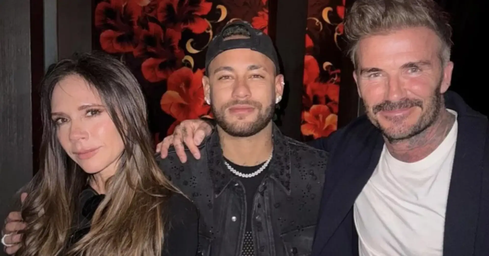 '😂 Grazie Boss': Neymar commenta una foto provocatoria di lui e Beckham a Miami