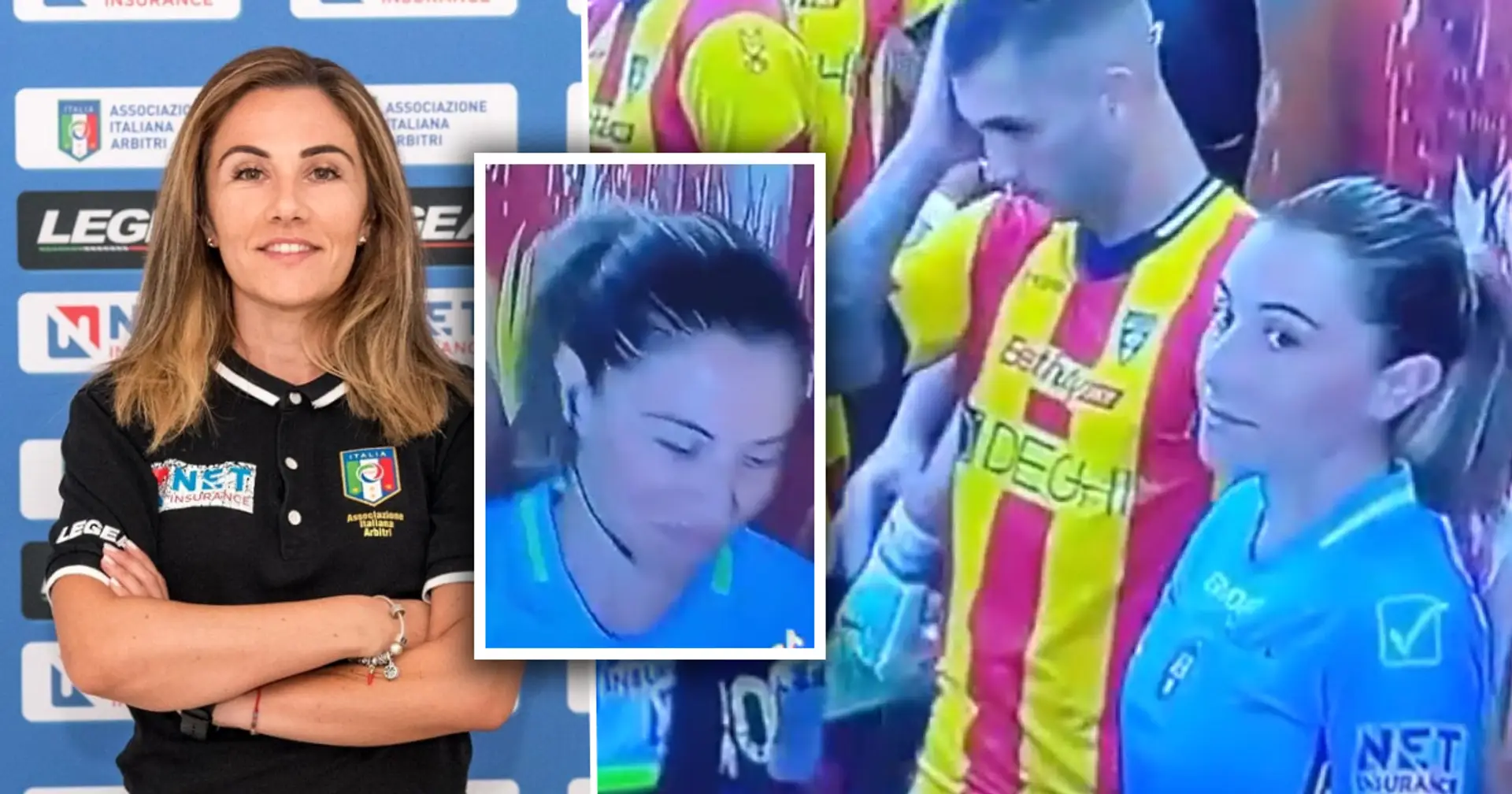 Serie A ref blanks female colleague in tunnel with 'we've-all-been-there-before' moment