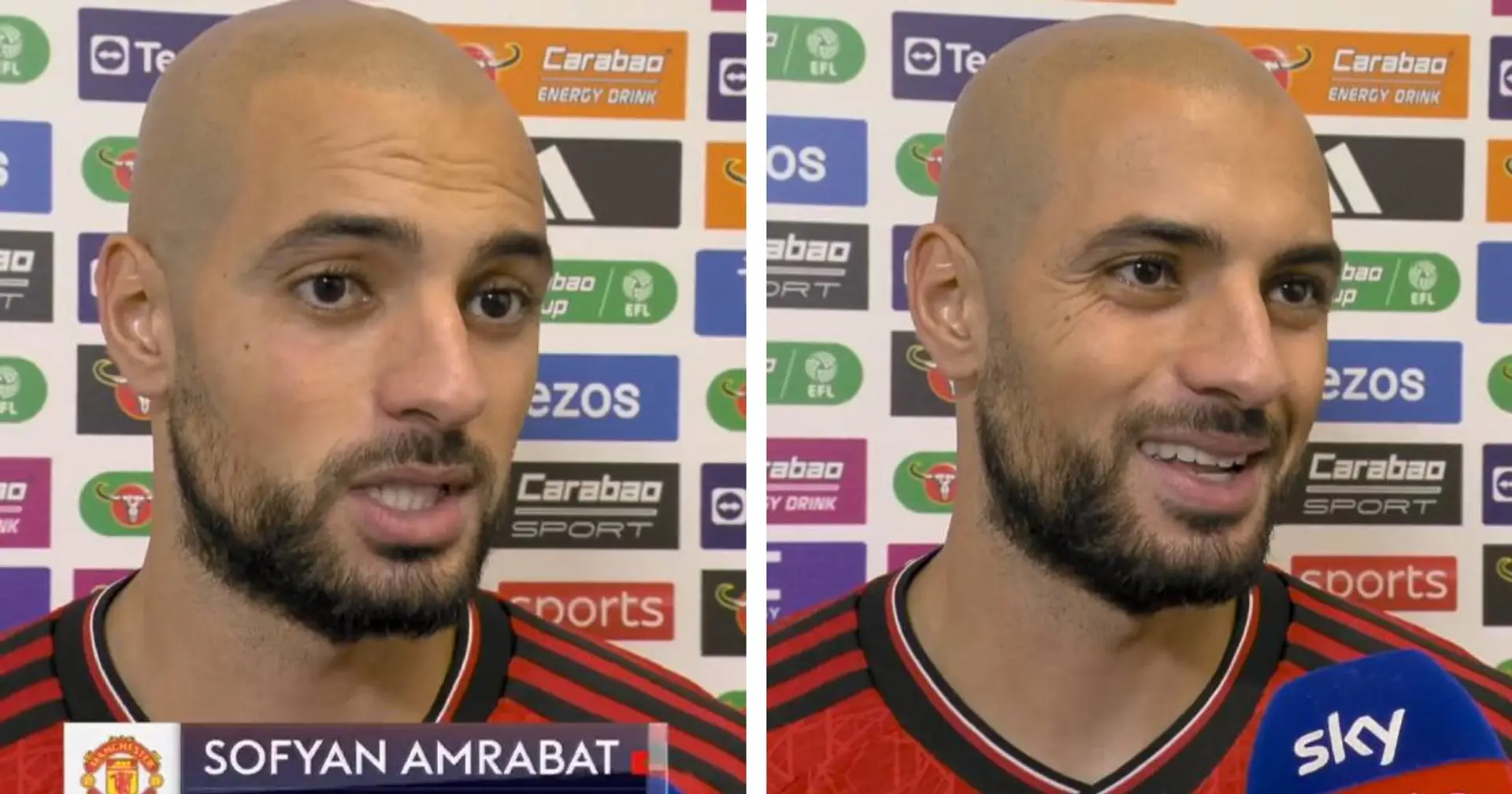 Sofyan Amrabat: 'I'm not at my best at the moment' 