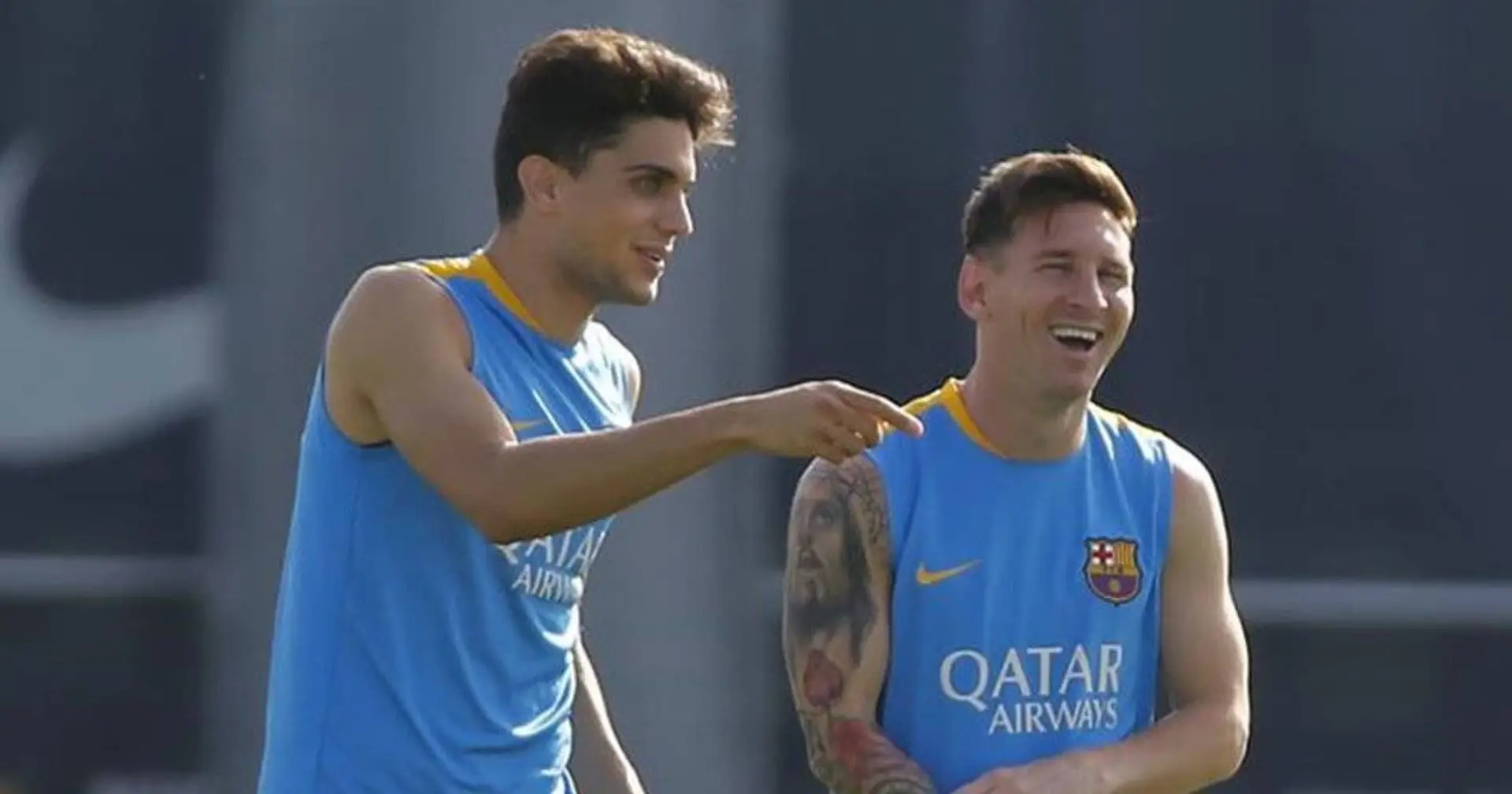 'There’s been no one better than him, neither now nor in the past': Marc Bartra on Leo Messi