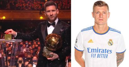 Kroos lanza su propio TOP-3 del Balón de Oro ignorando a Messi: 'No lo merece'