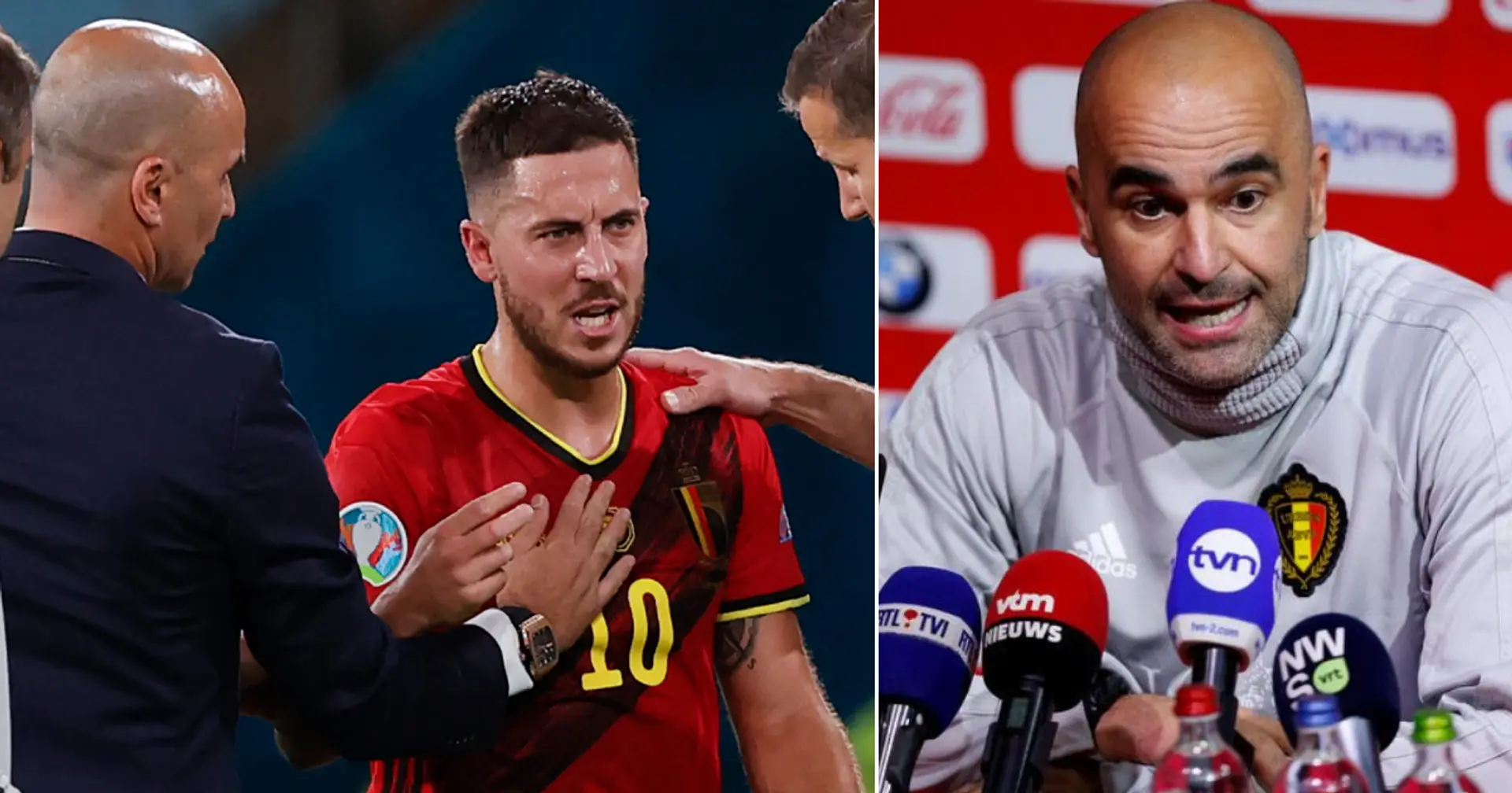 Hazard suffers fresh injury on international duty, Belgium coach provides update