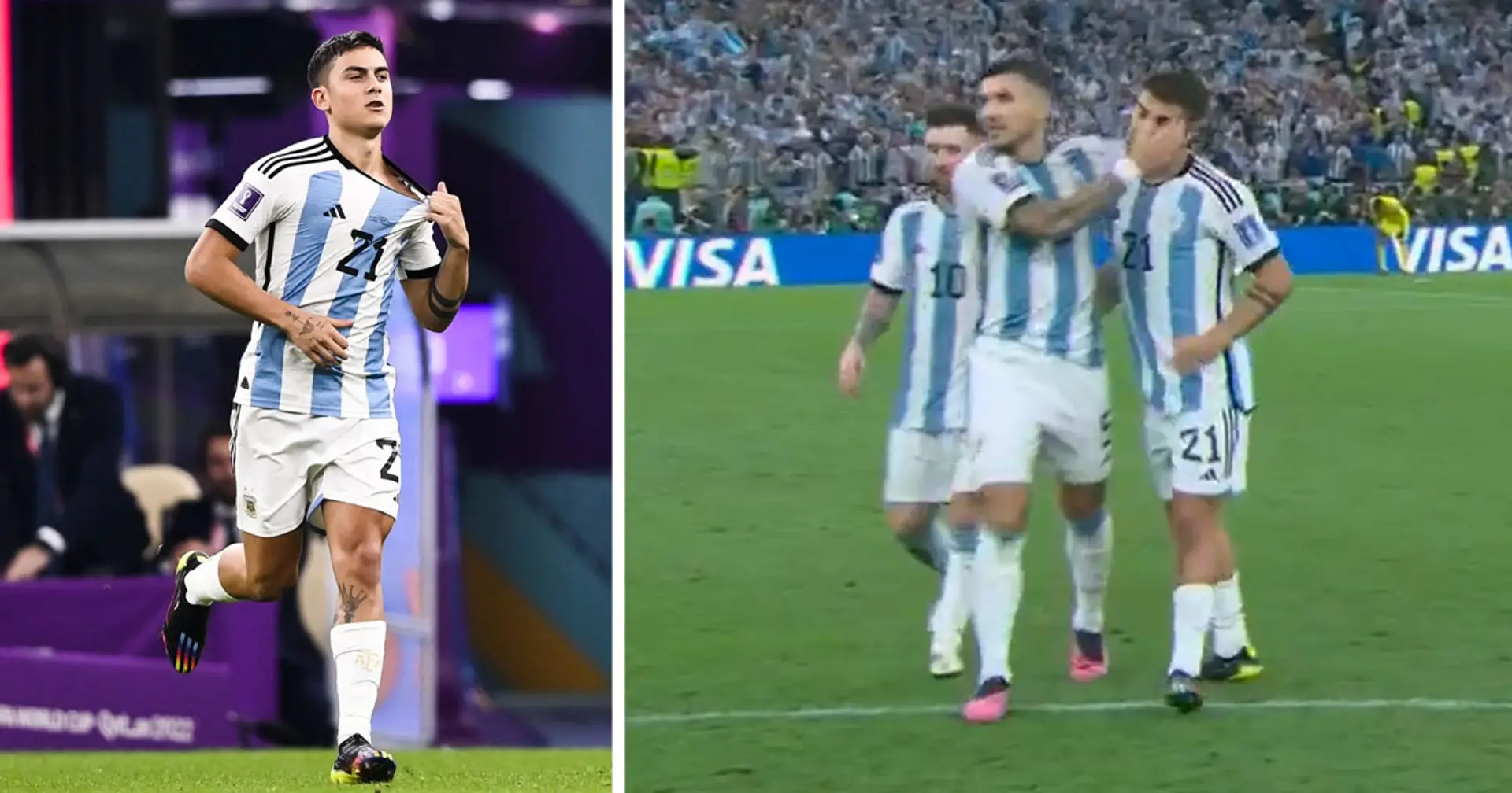 Ein echter Kapitän: Leo Messi umarmt jeden argentinischen Elfmeterschützen in den entscheidenden Minuten des Spiels gegen Frankreich