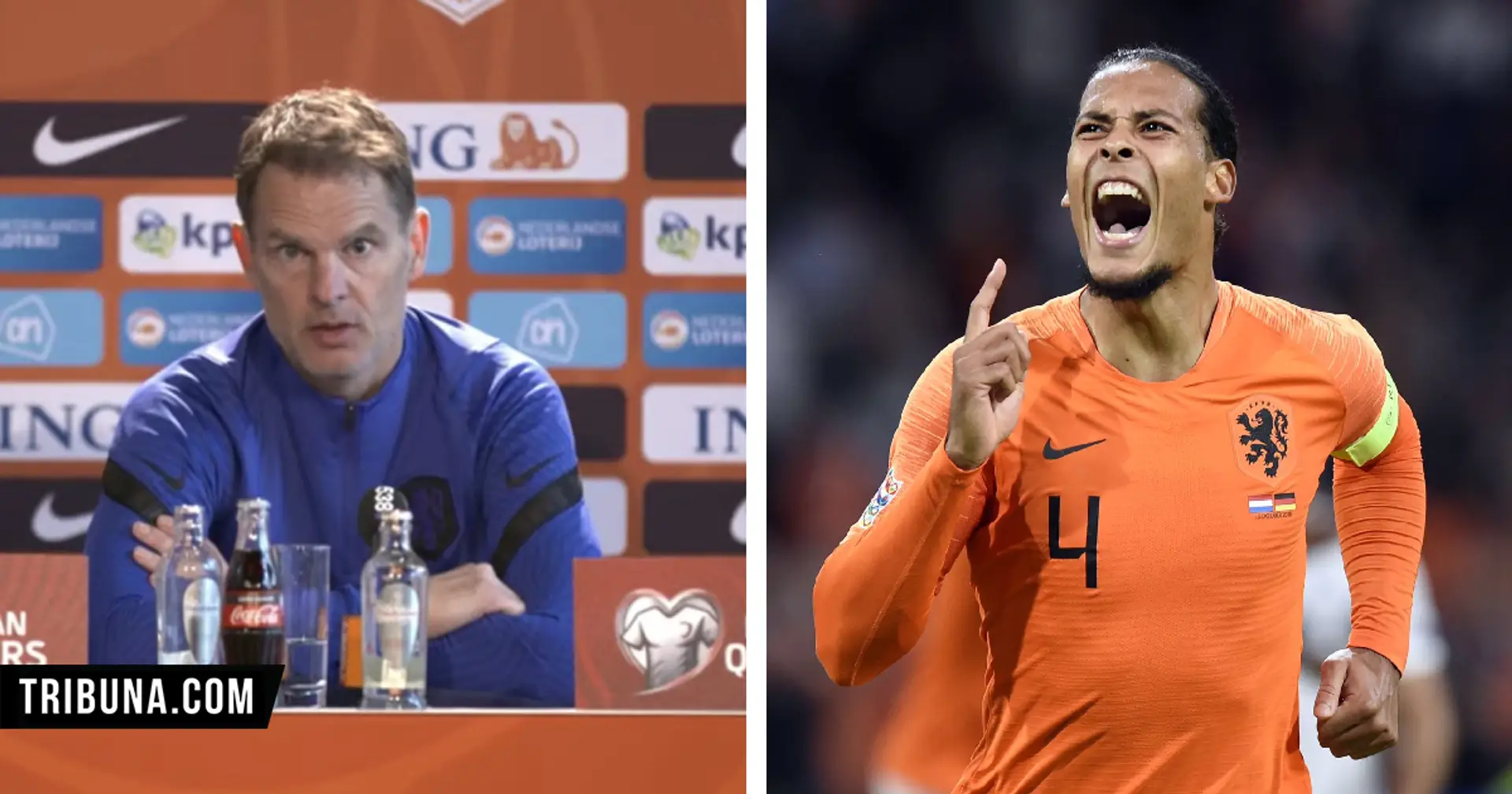 'I'm not counting on him': Netherlands boss De Boer on Van Dijk's Euro 2021 chances