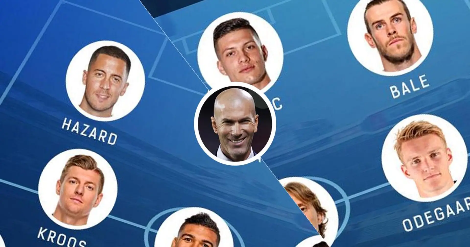 Zidane tiene un plan A, B y C para los cedidos: Ojo a los posibles onces