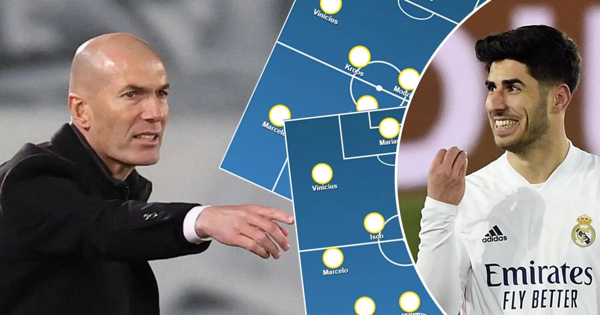 ¿Asensio como lateral? ¡Elige a tu Madrid XI vs Getafe entre estas 2 opciones!
