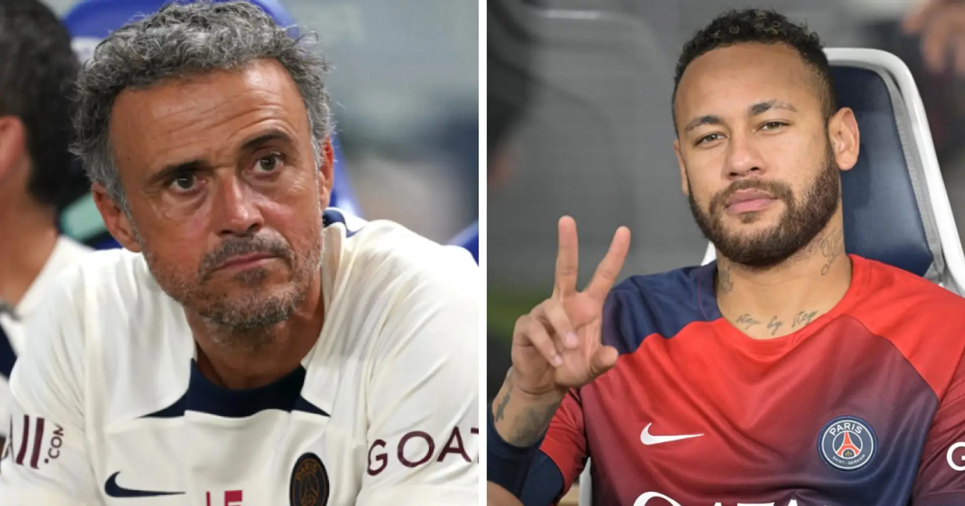 Luis Enrique informs Neymar he's not wanted at the club