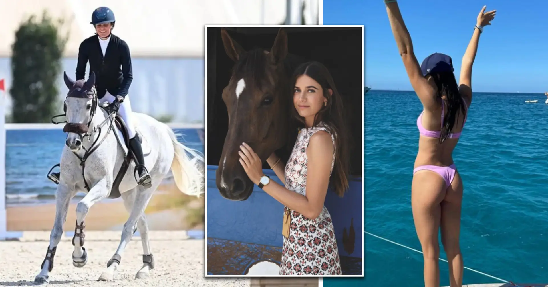 Luis Enrique's stunning daughter is pursuing a career in equestrian sports  