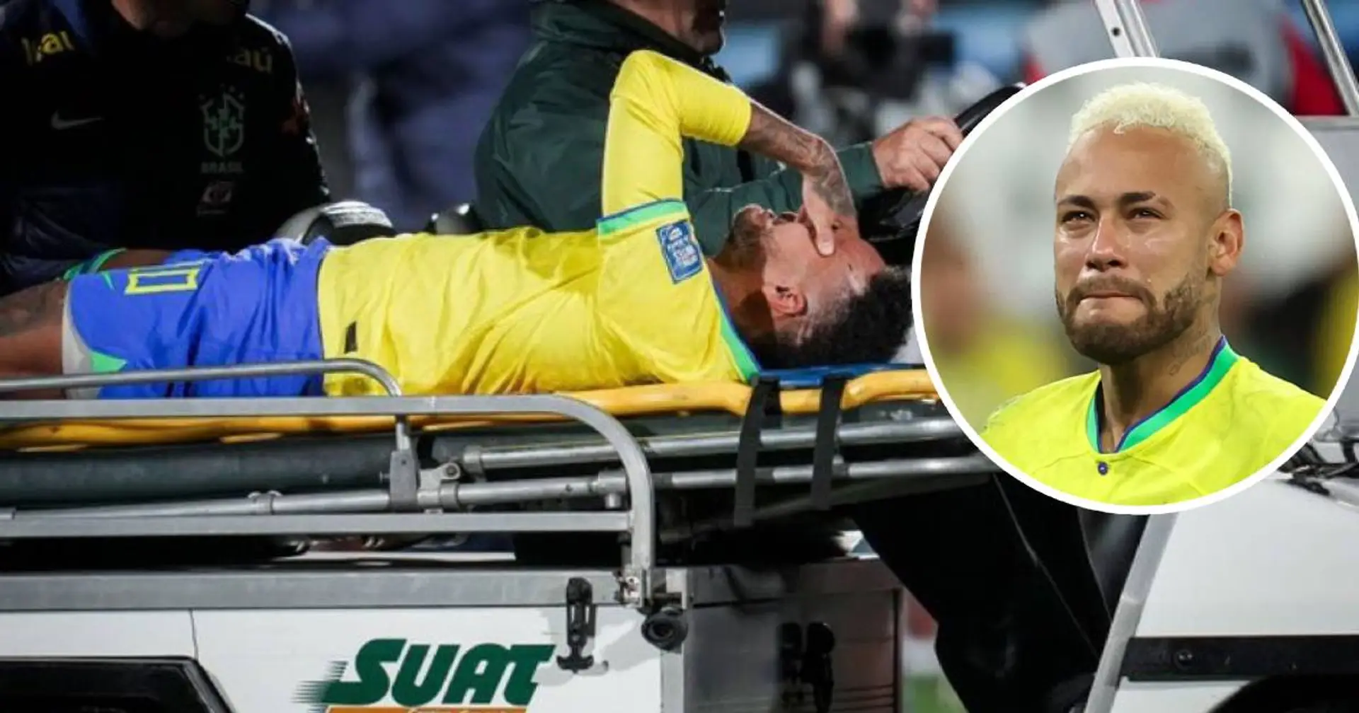 Neymar en larmes après une grave blessure – sa saison pourrait être déjà terminée