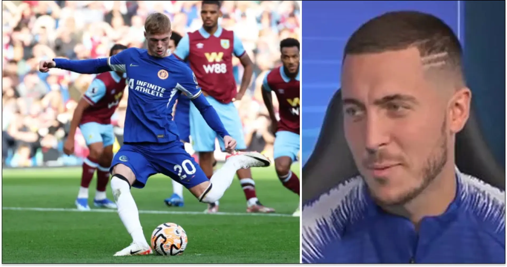 'People say it's easy to score penalties': Hazard shares his opinion on Cole Palmer