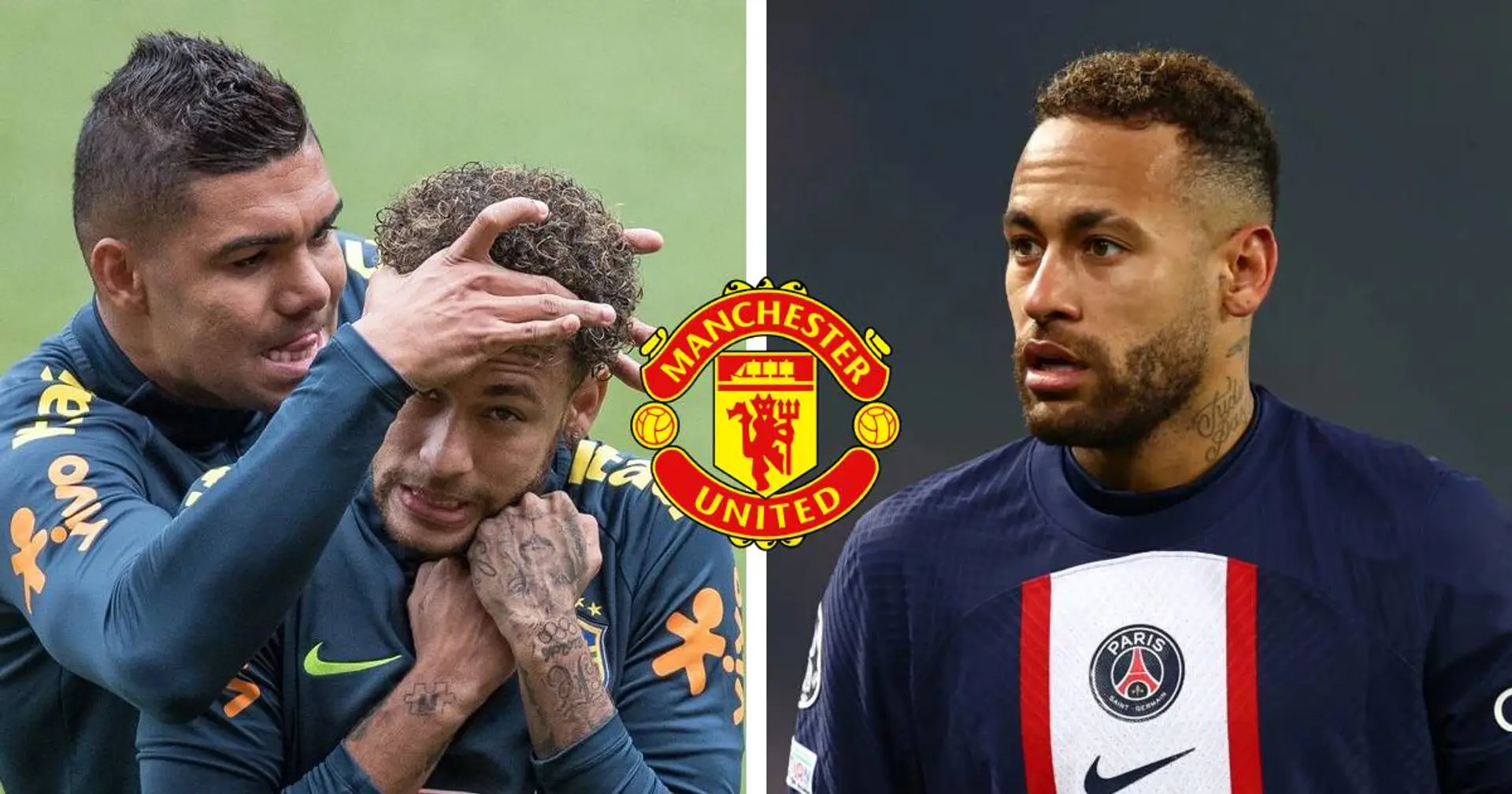 Le PSG et Man United ont débuté des discussions pour Neymar - un joueur mancunien à la baguette (Fiabilité : 5 étoiles)