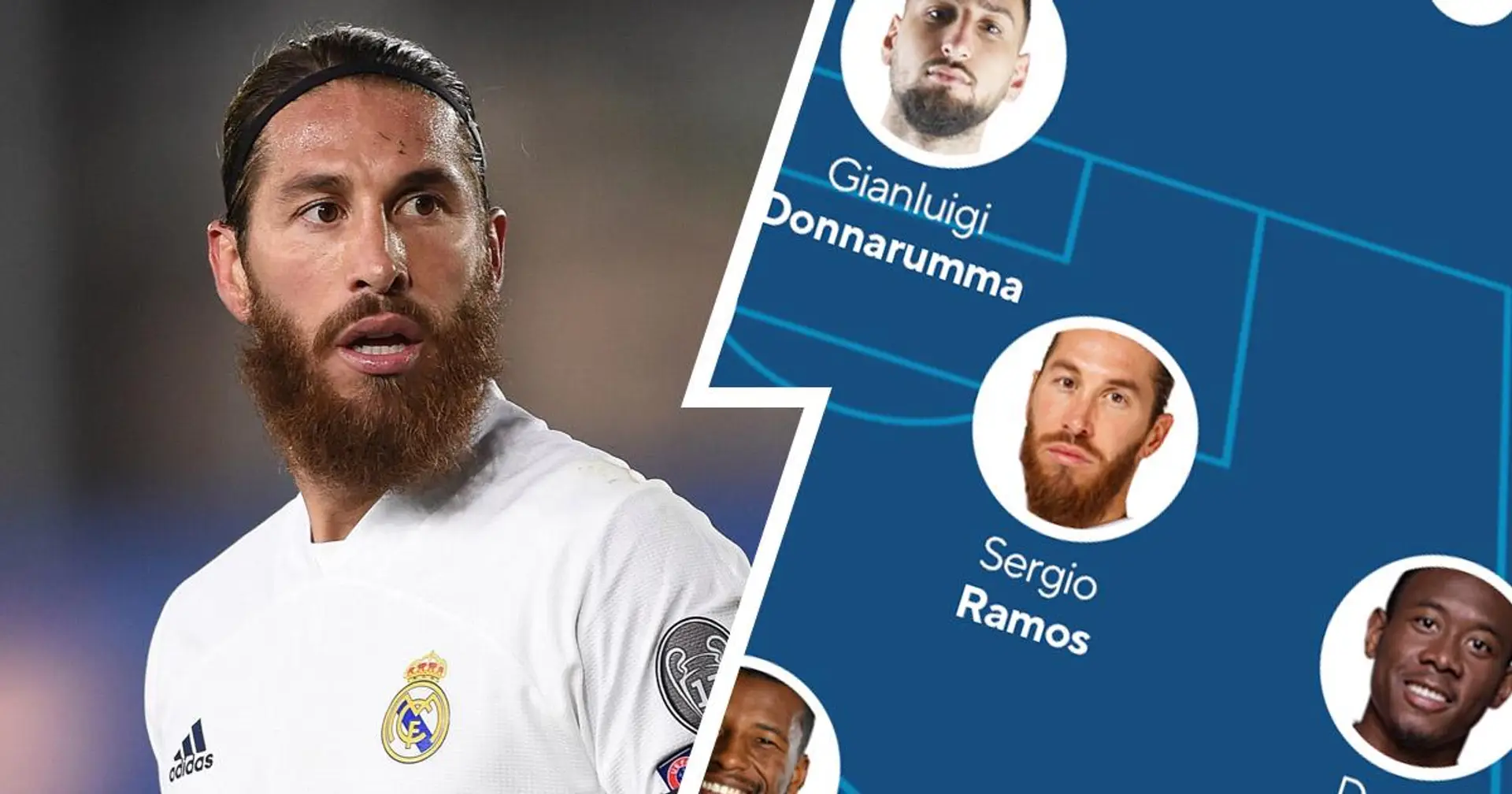 Ramos, Modric et 2 cibles du Real font partie du XI des meilleurs agents libres à l'été 2021