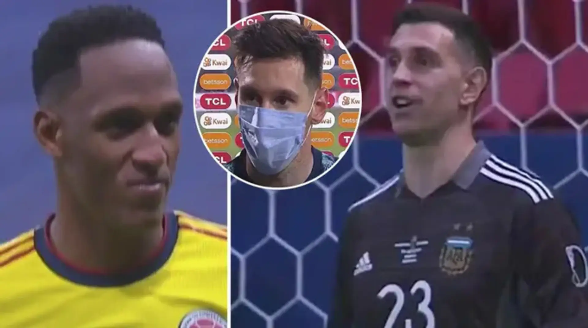 El portero argentino Martínez destruye mentalmente a los jugadores de Colombia en la tanda de penaltis, Messi lo llama 'fenómeno'