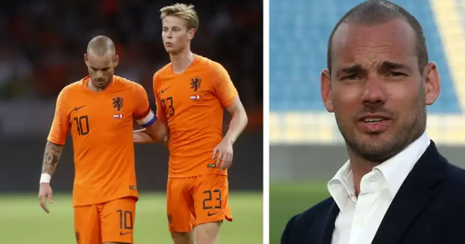 'Estoy encantado con él': Sneijder, la leyenda holandesa, nombra a De Jong como su sucesor