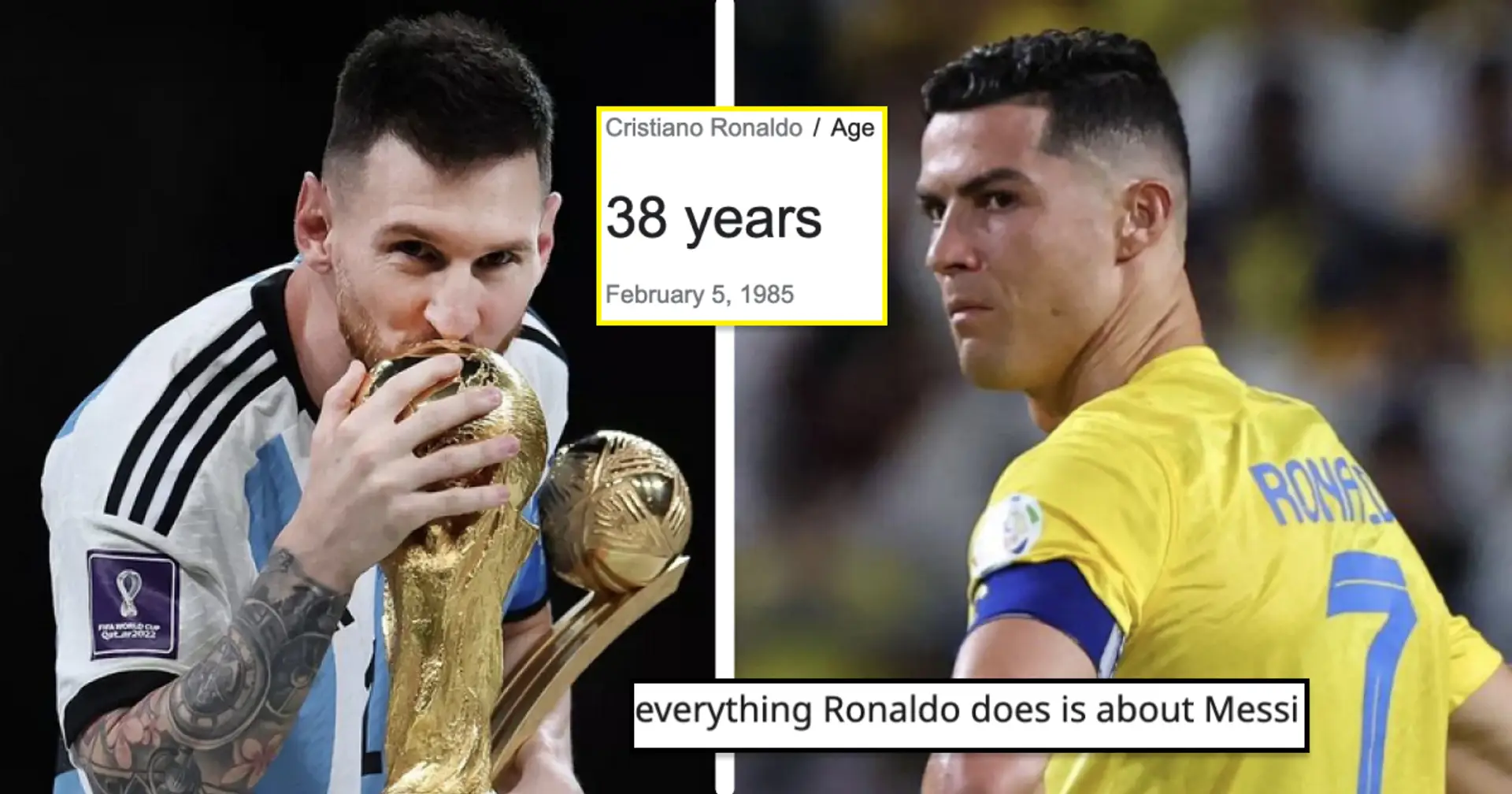 "Alles, was Cristiano tut, hat etwas mit Messi zu tun": Fans reagieren auf Ronaldos Ziel, als 41-Jähriger die WM 2026 zu spielen
