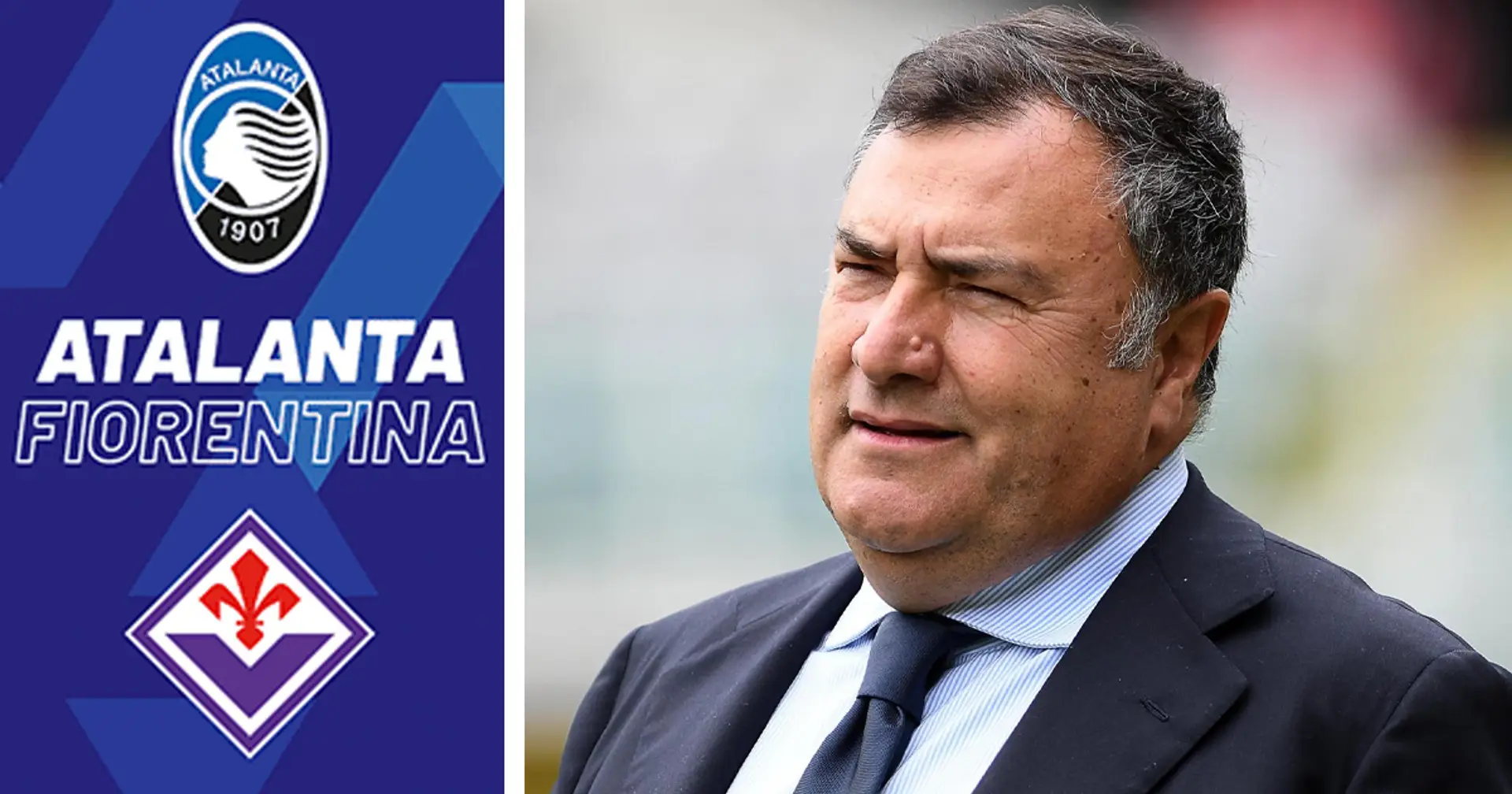 Rinviata Atalanta-Fiorentina: malore per il direttore Joe Barone, le condizioni sono gravi