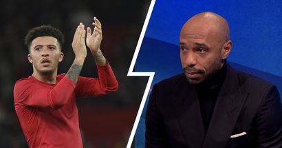 Thierry Henry criticises Jadon Sancho for 'playing within himself'