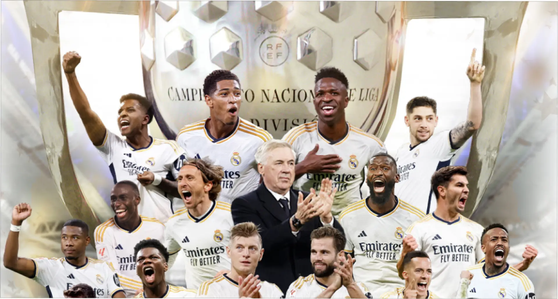 ¡El Real Madrid gana La Liga!