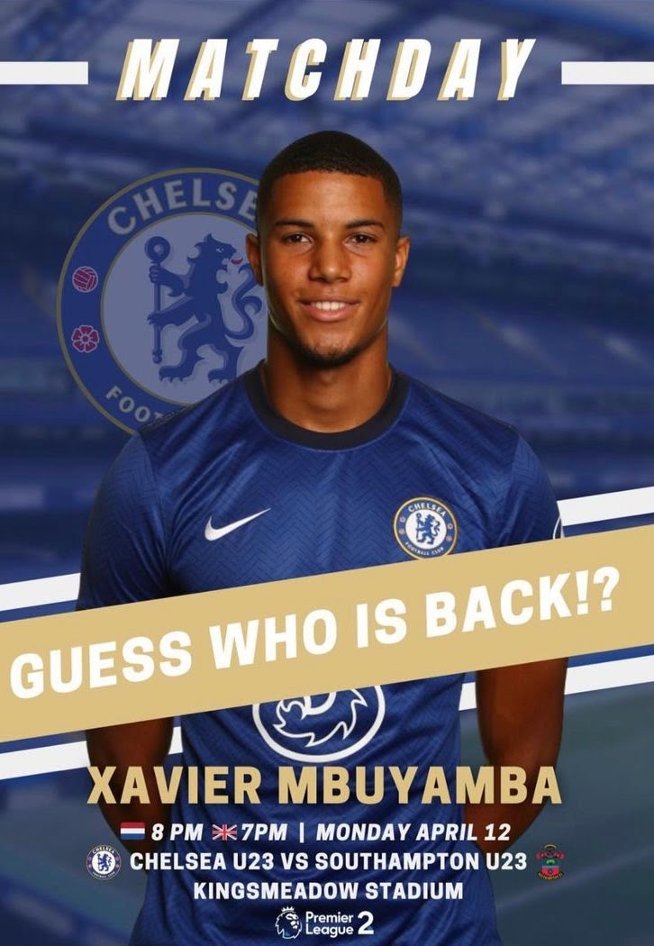 Exciting Chelsea youngster confirms he’s back from injury and playing tonight