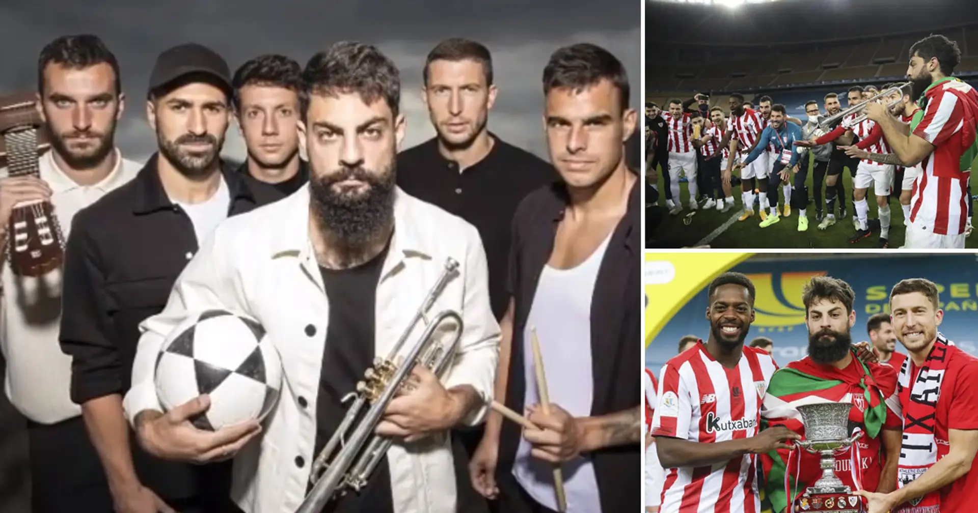 De celebrar la Supercopa a ritmo de trompeta a formar su propia banda: el Athletic se pasa a la música