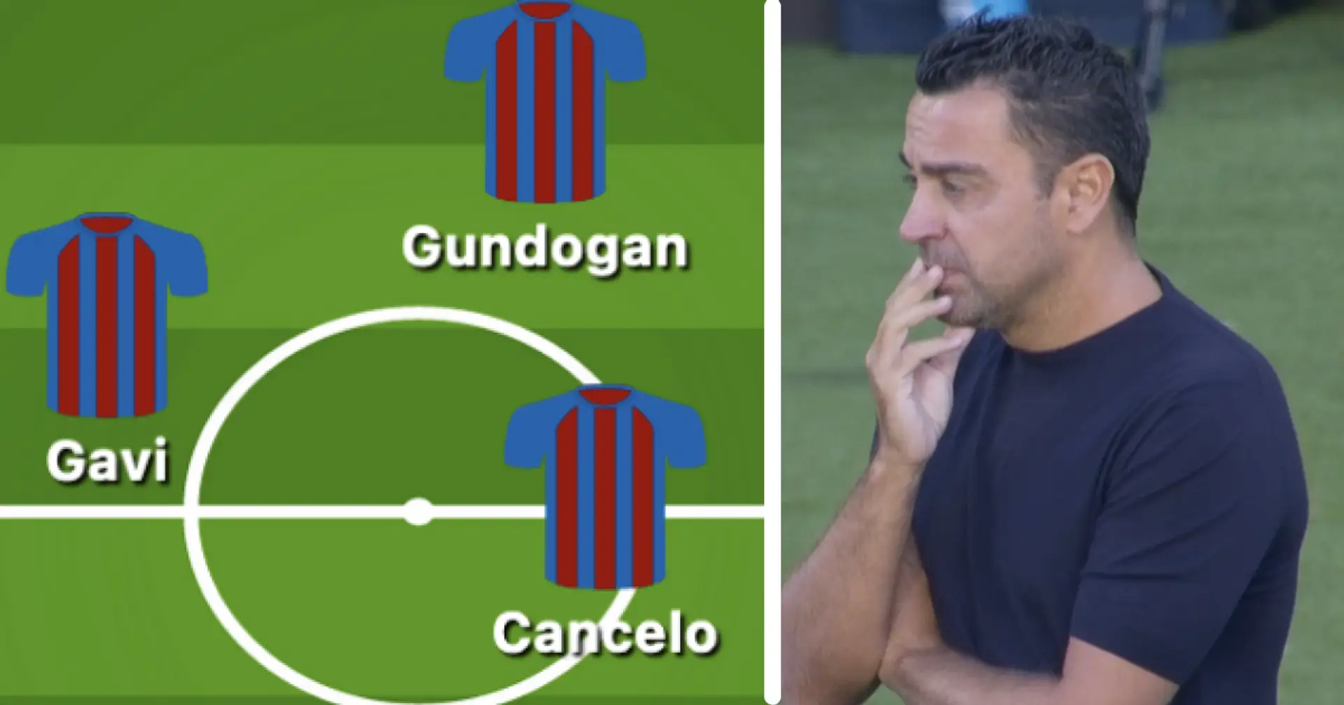 Barca's formation in 2nd half against Celta Vigo shown in lineup