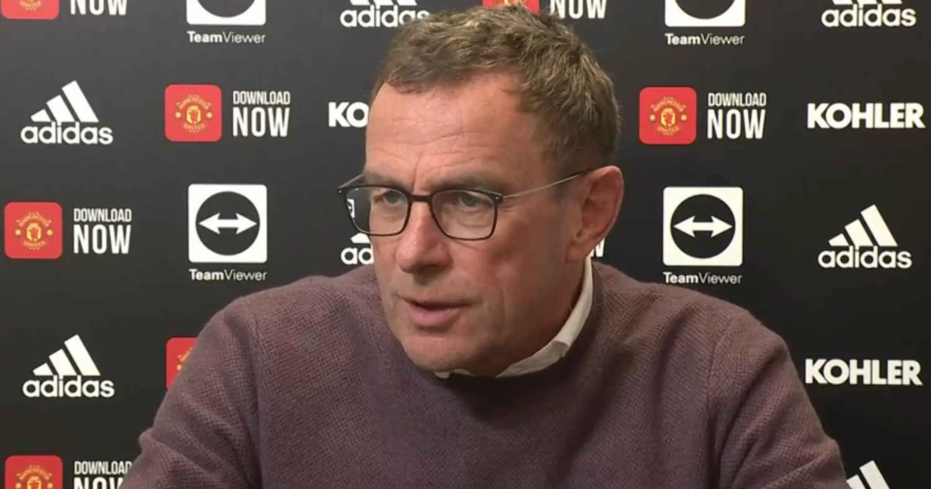 'We have to keep the momentum': Ralf Rangnick previews Watford game