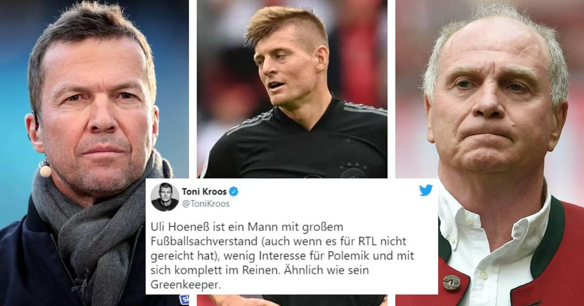 "Ähnlich wie sein Greenkeeper": Kroos kontert Hoeneß und stichelt auch gegen Matthäus