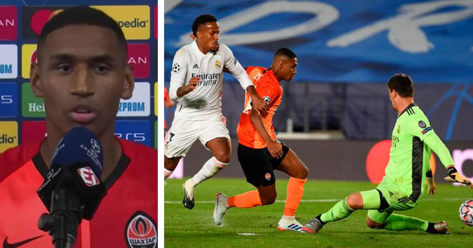 Beautiful: Shakhtar Donetsk star Tete scores vs Real Madrid in Champions League and says he has 'special feeling towards Barca'