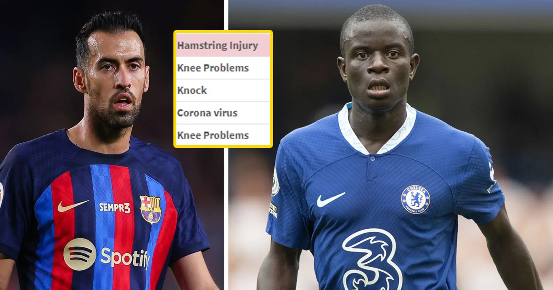 Kante's future at Chelsea in doubt, Barca continue following midfielder (reliability: 4 stars)