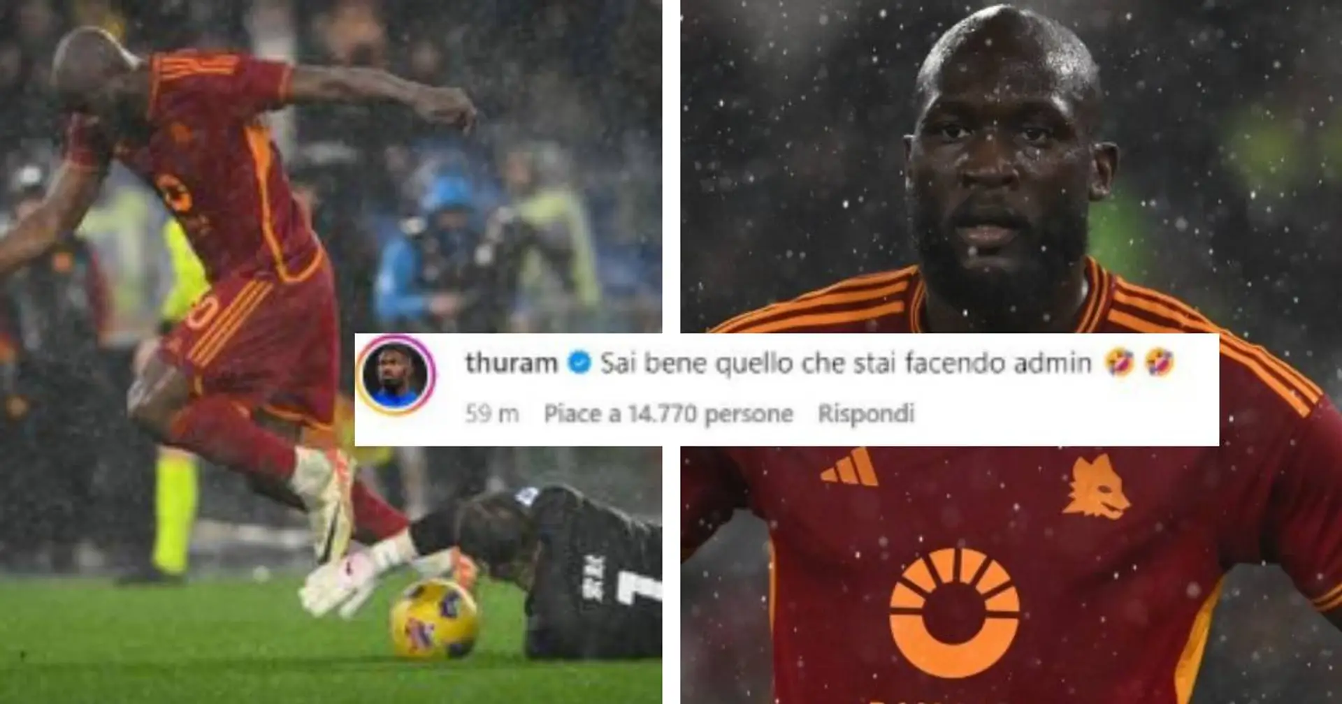 ''Admin, sai bene cosa fai'': Thuram applaude Sommer e punzecchia il grande ex Inter Lukaku 