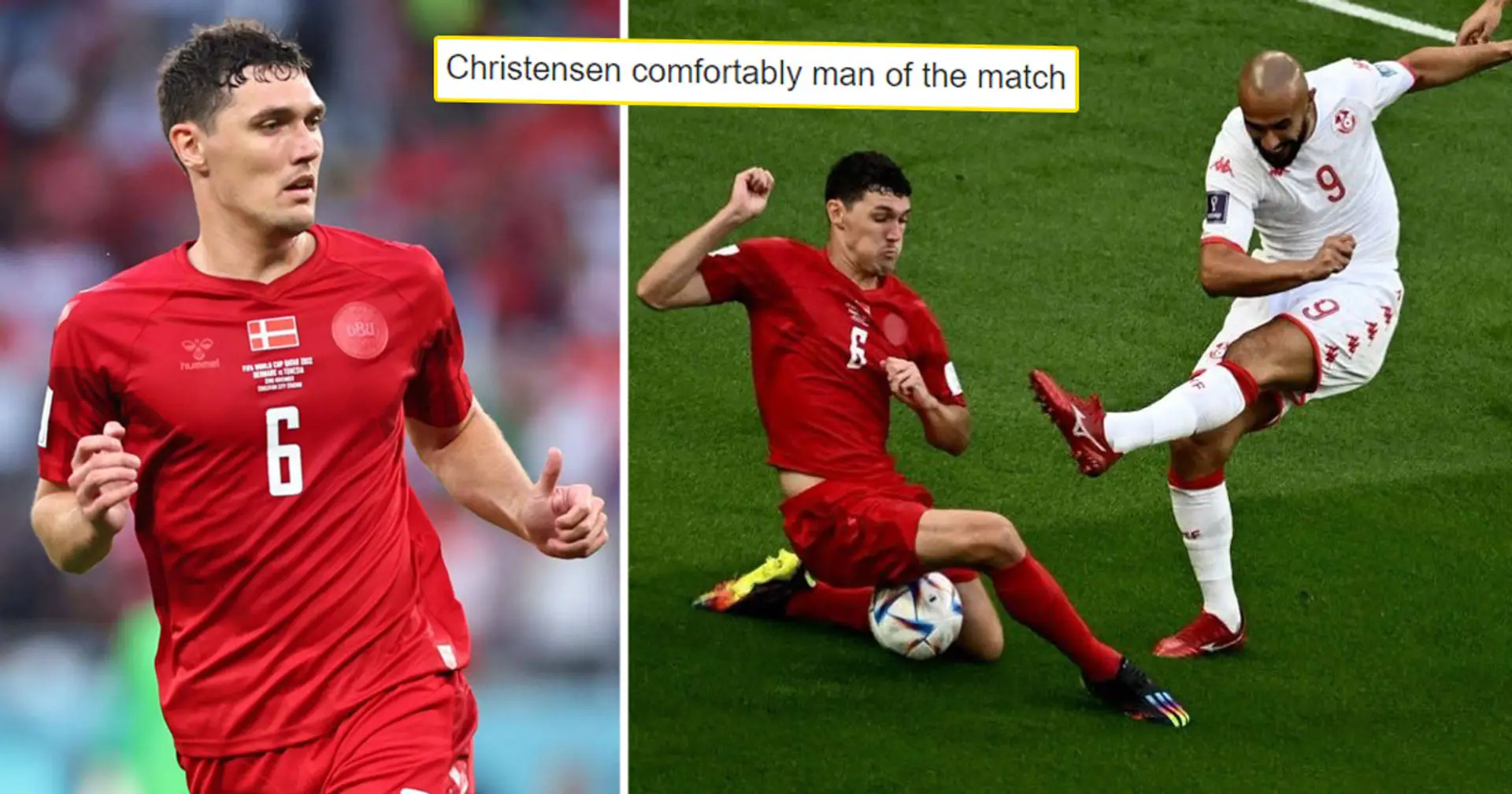"Nous l'avons eu gratuitement": les fans réagissent au match solide de Christensen à la Coupe du monde