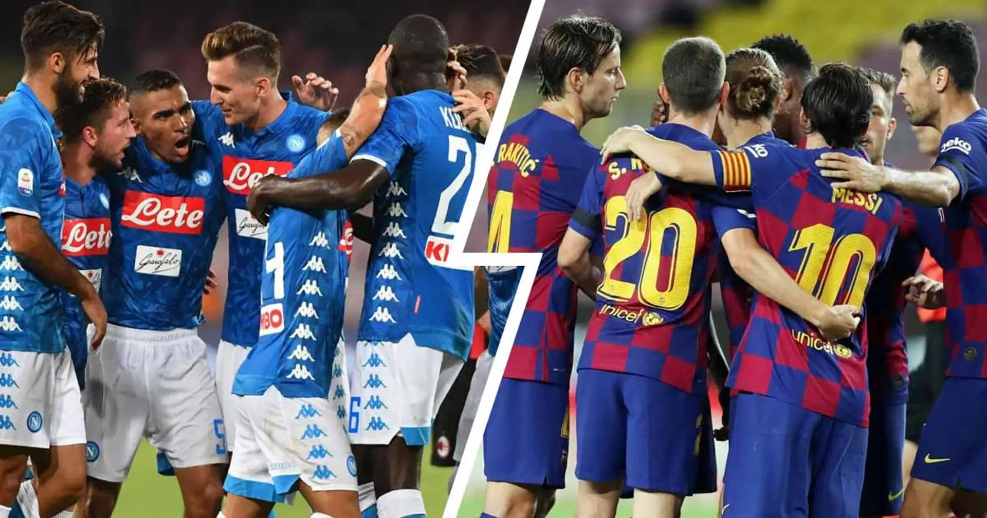 Barcelona vs Napoli: line-ups, score predictions, head-to-head record & more — preview