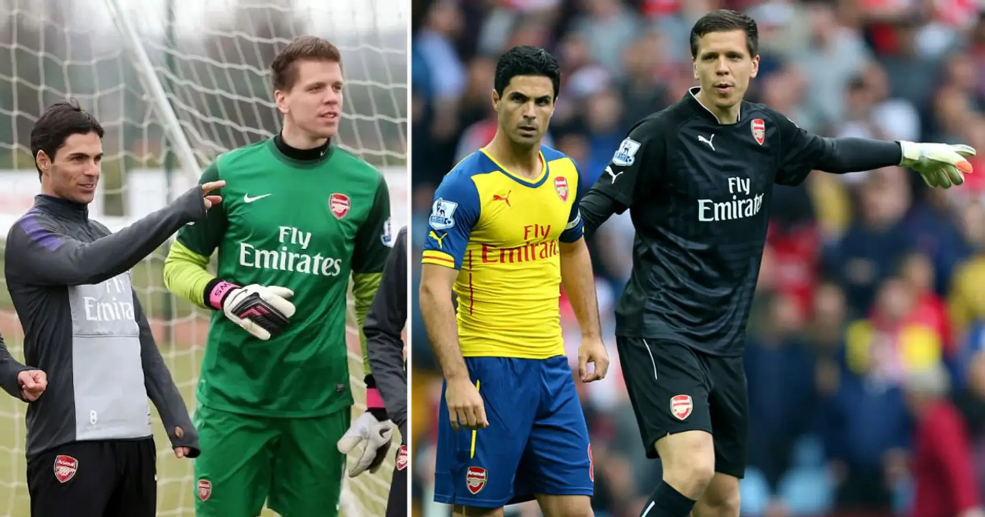 'I touched it and it was like a rock': Szczesny recalls hilarious Arsenal moment with Arteta