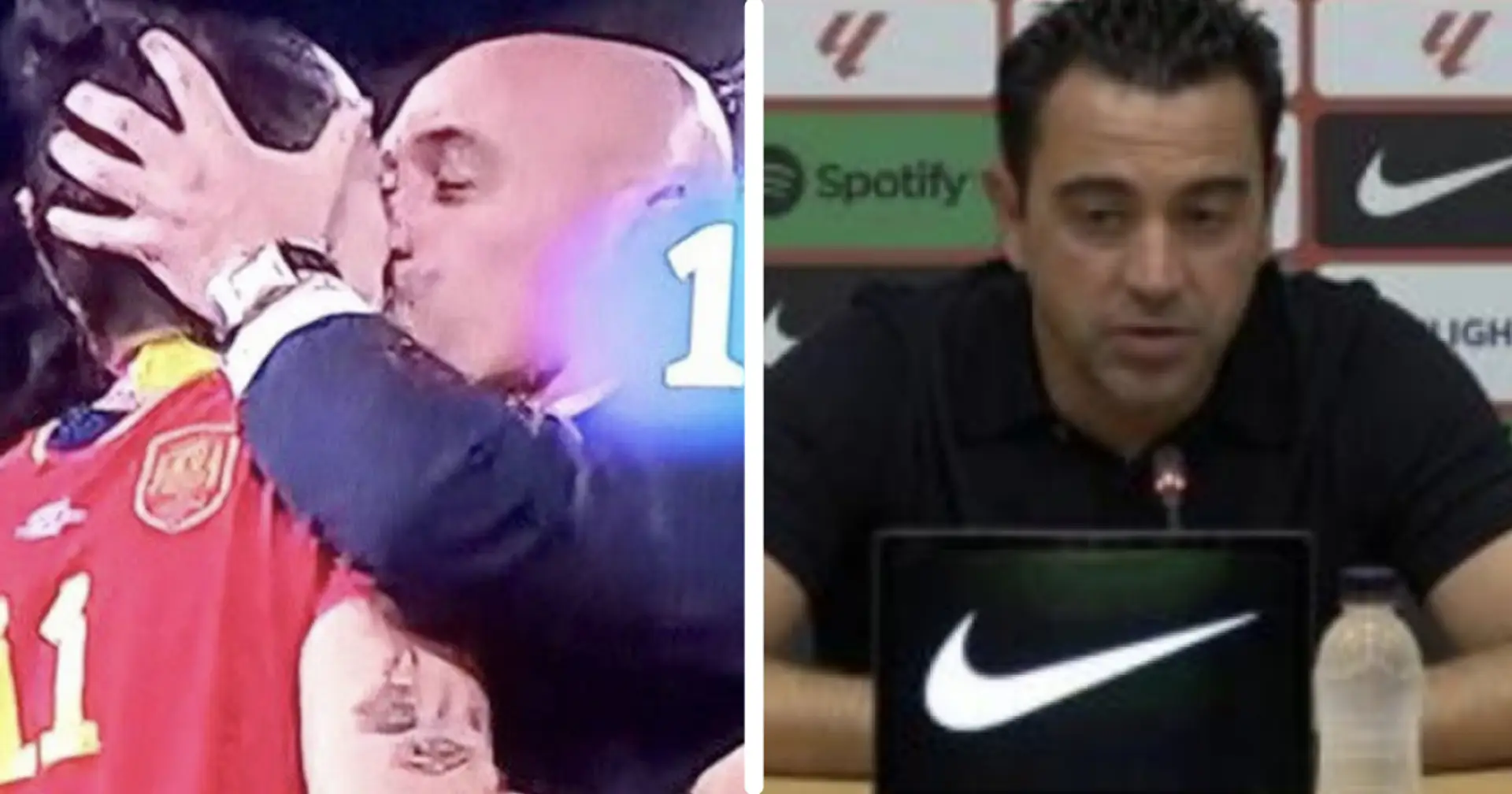 Xavi shares his honest opinion on what happened between Jenni Hermoso and Luis Rubiales