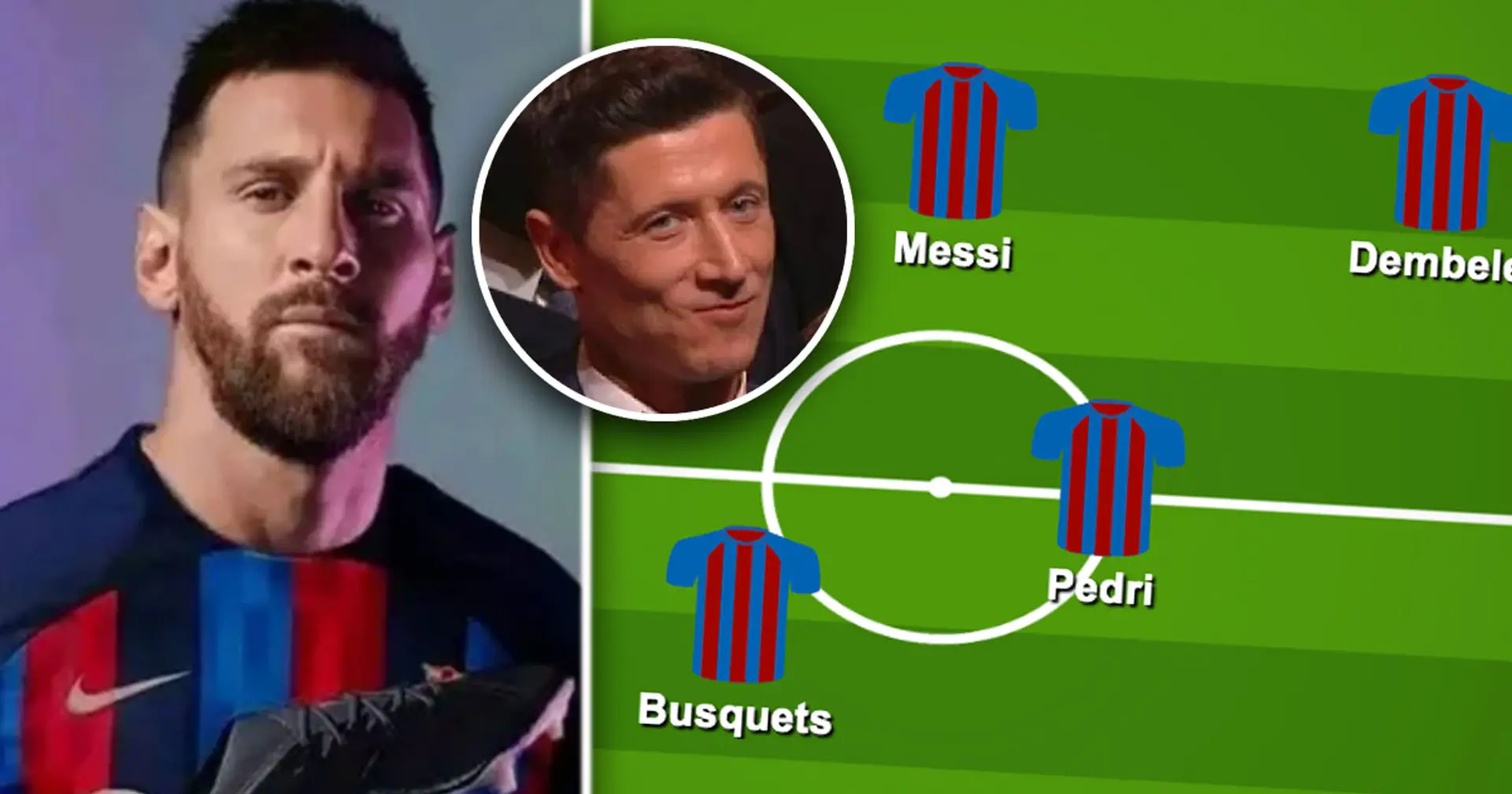 Wie Messi in der nächsten Saison in Xavis "Traumaufstellung" passen würde: 2 Optionen