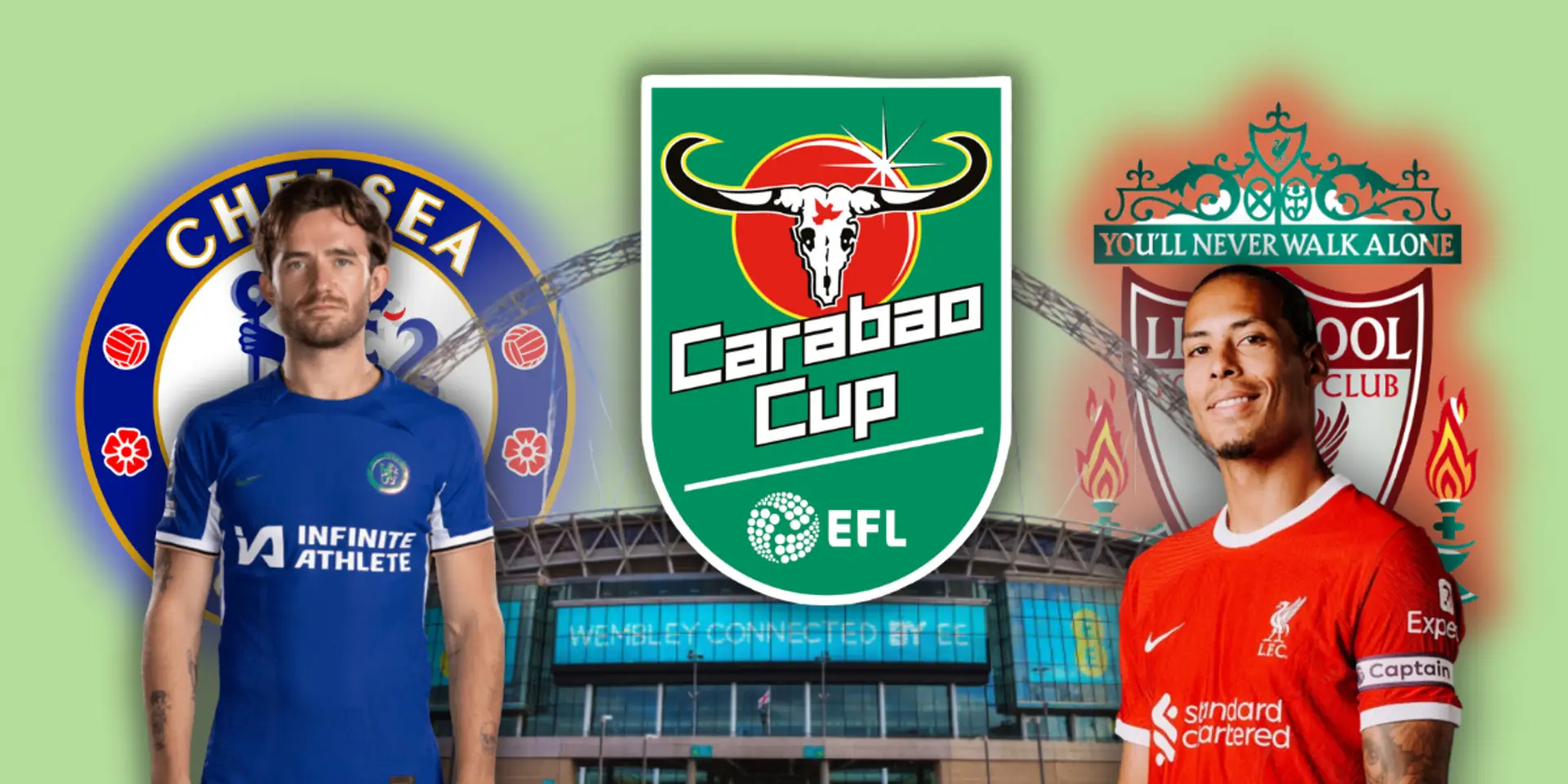 Football fiesta at Wembley: Chelsea vs Liverpool in Epic Carabao Cup Final