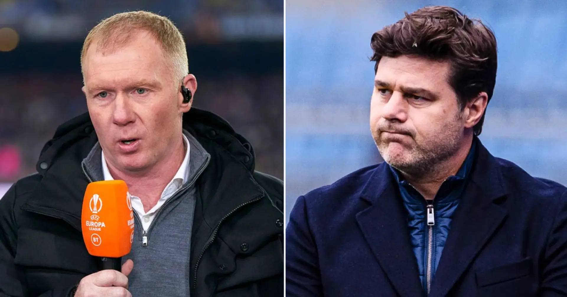 Paul Scholes warns Mauricio Pochettino he'd have to sign 'a whole new back four' for Chelsea