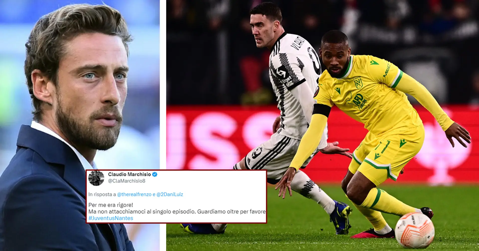 "Non attacchiamoci all'episodio": Marchisio critica la Juve dopo il pari col Nantes ma salva un SOLO bianconero, il motivo