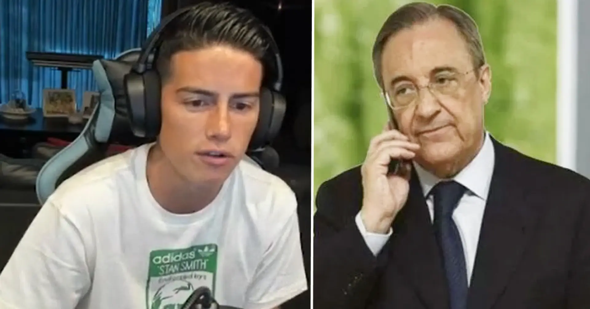'Money or glory?': James Rodriguez reveals conversation with Florentino before signing for Madrid
