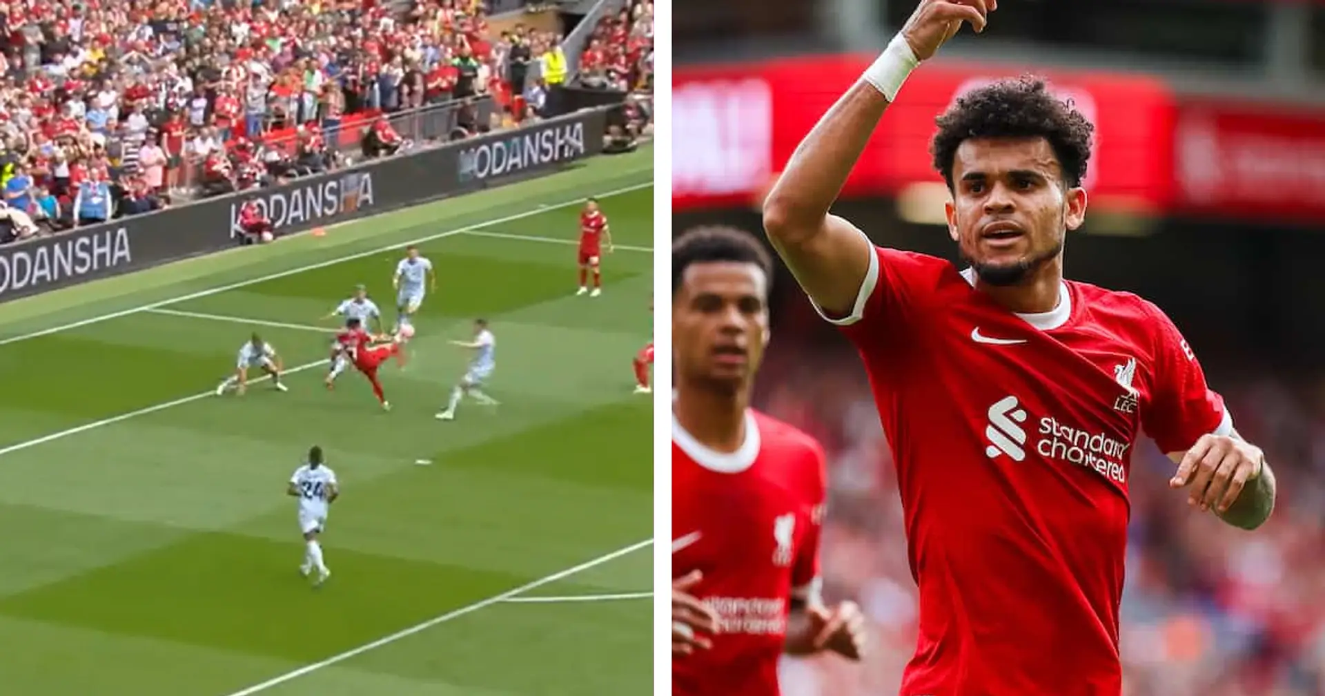 Luis Diaz acrobatics vs Bournemouth up for Premier League Goal of the Month for August (video)