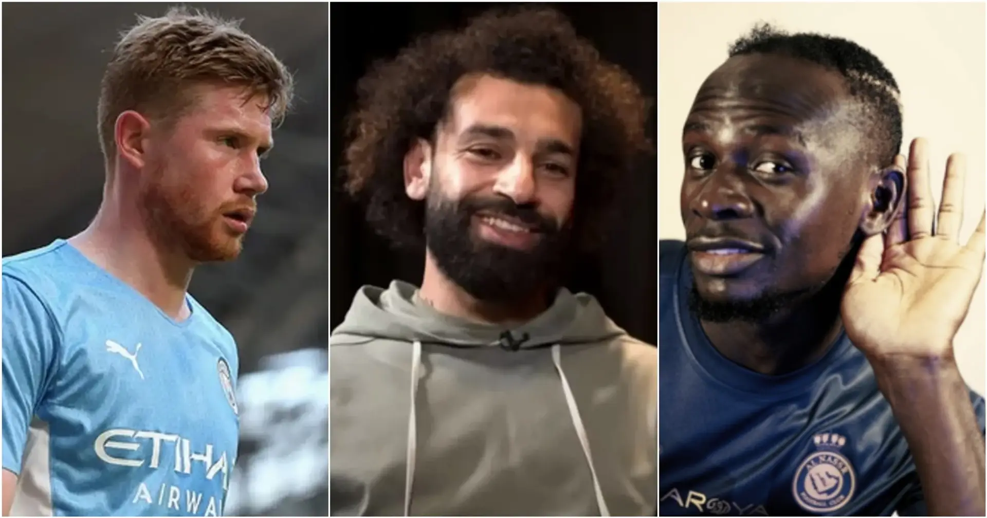 Salah names three players he'd love to play with - one of them is Mane's teammate