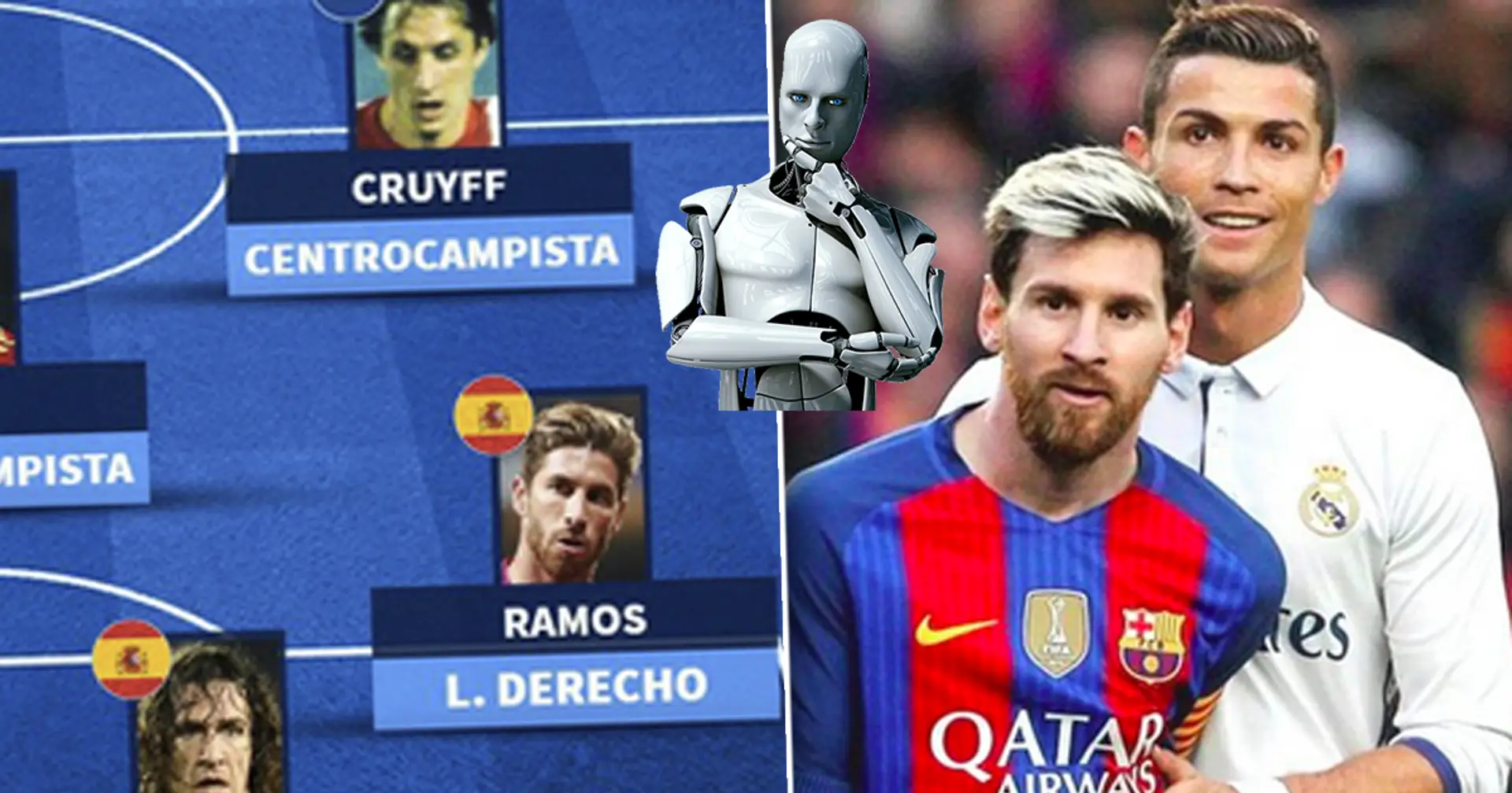 5 Barca legends in: Artificial intelligence names greatest La Liga XI in history