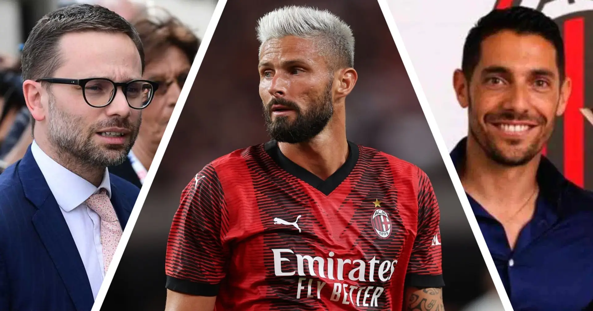 Giroud e non solo, 5 giocatori in scadenza di contratto con il Milan: svelato il piano di Moncada e Furlani