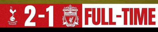 FT reactions Liverpool vs Tottenham 