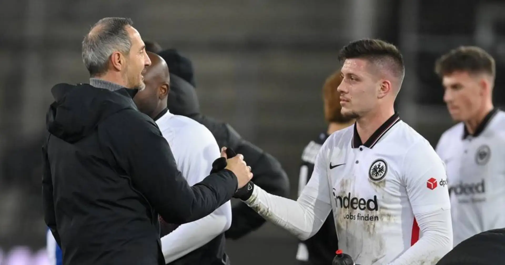 'No dejaré que nadie me diga cuándo tiene que jugar': el míster del Eintracht no traga del todo a Luka Jovic