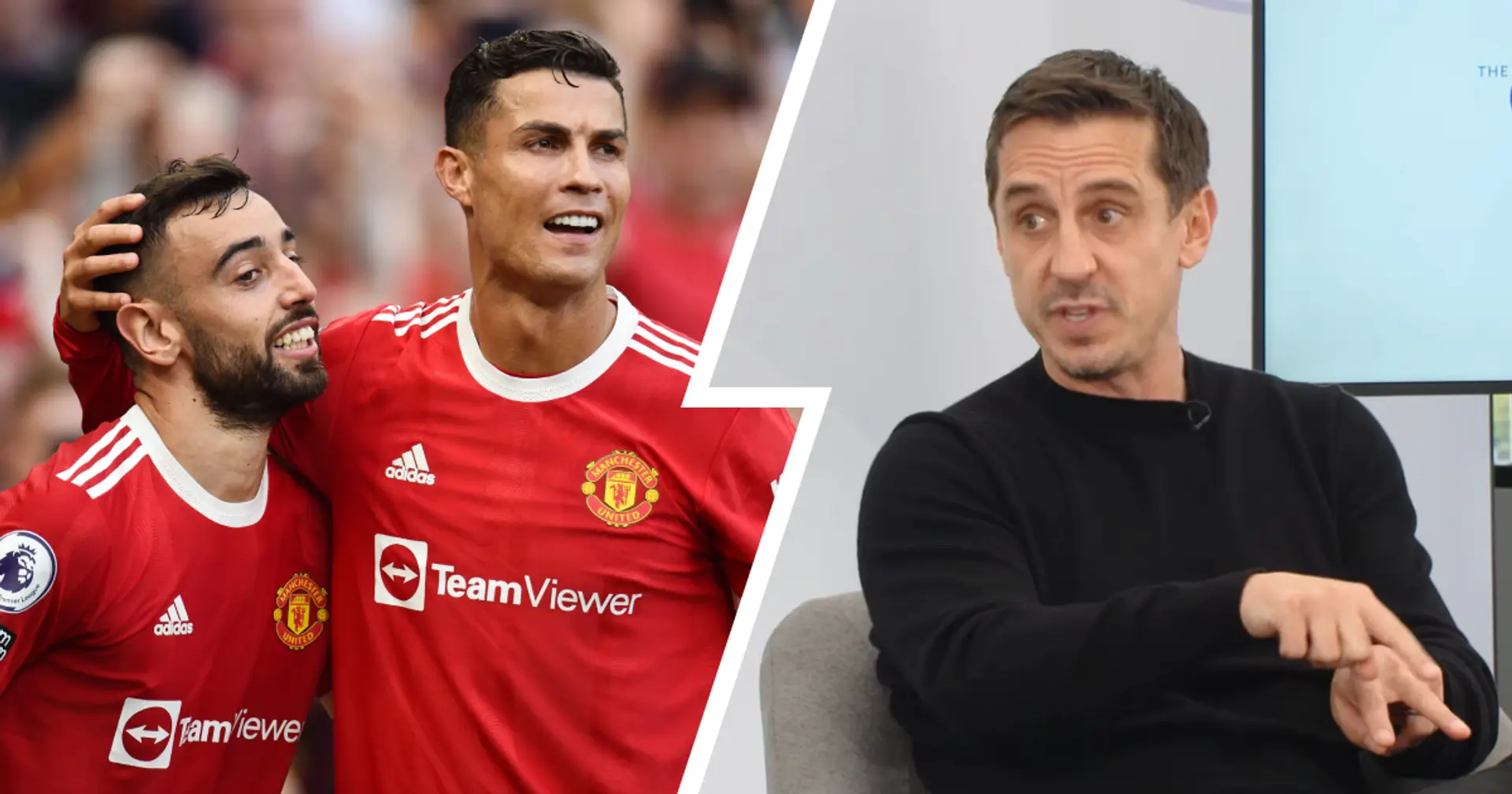 Bruno & more: Gary Neville names 3 Man United who were negatively affected by Ronaldo's arrival