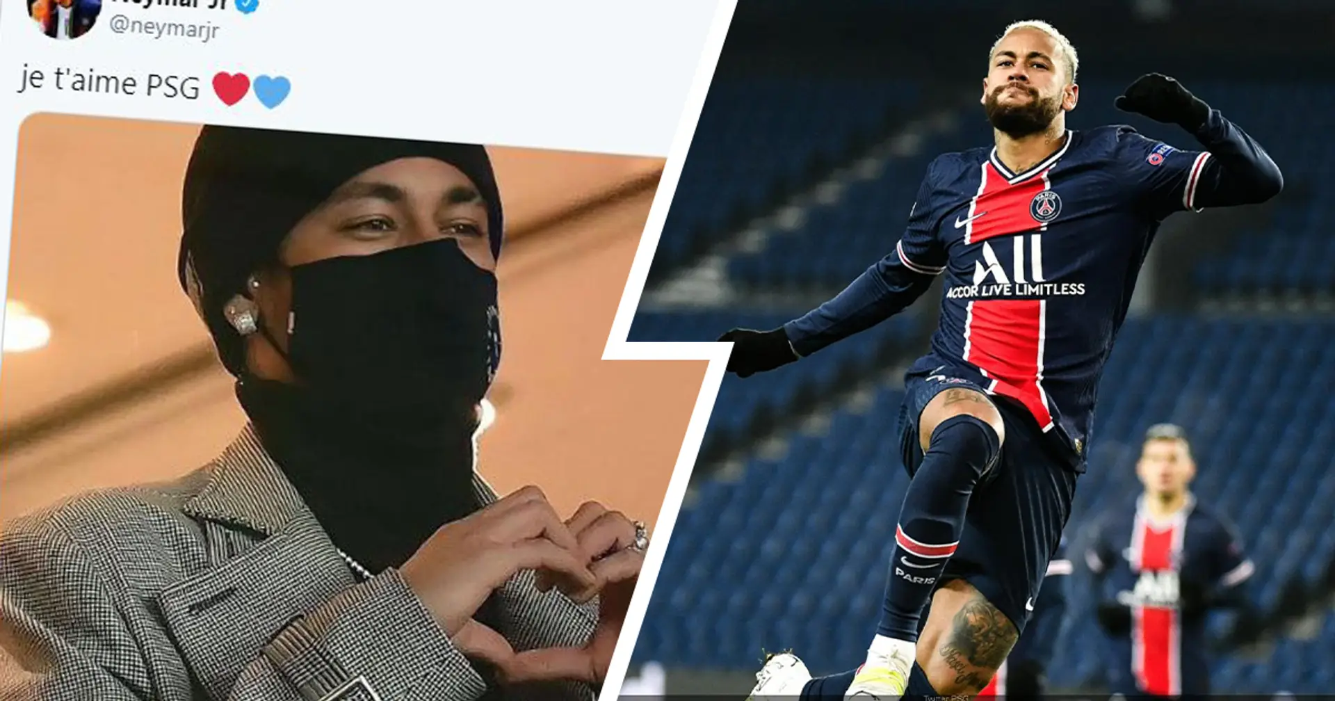 "Je t'aime PSG": Neymar déclare son amour pour Paris après avoir assisté à la victoire de son équipe face à Nîmes