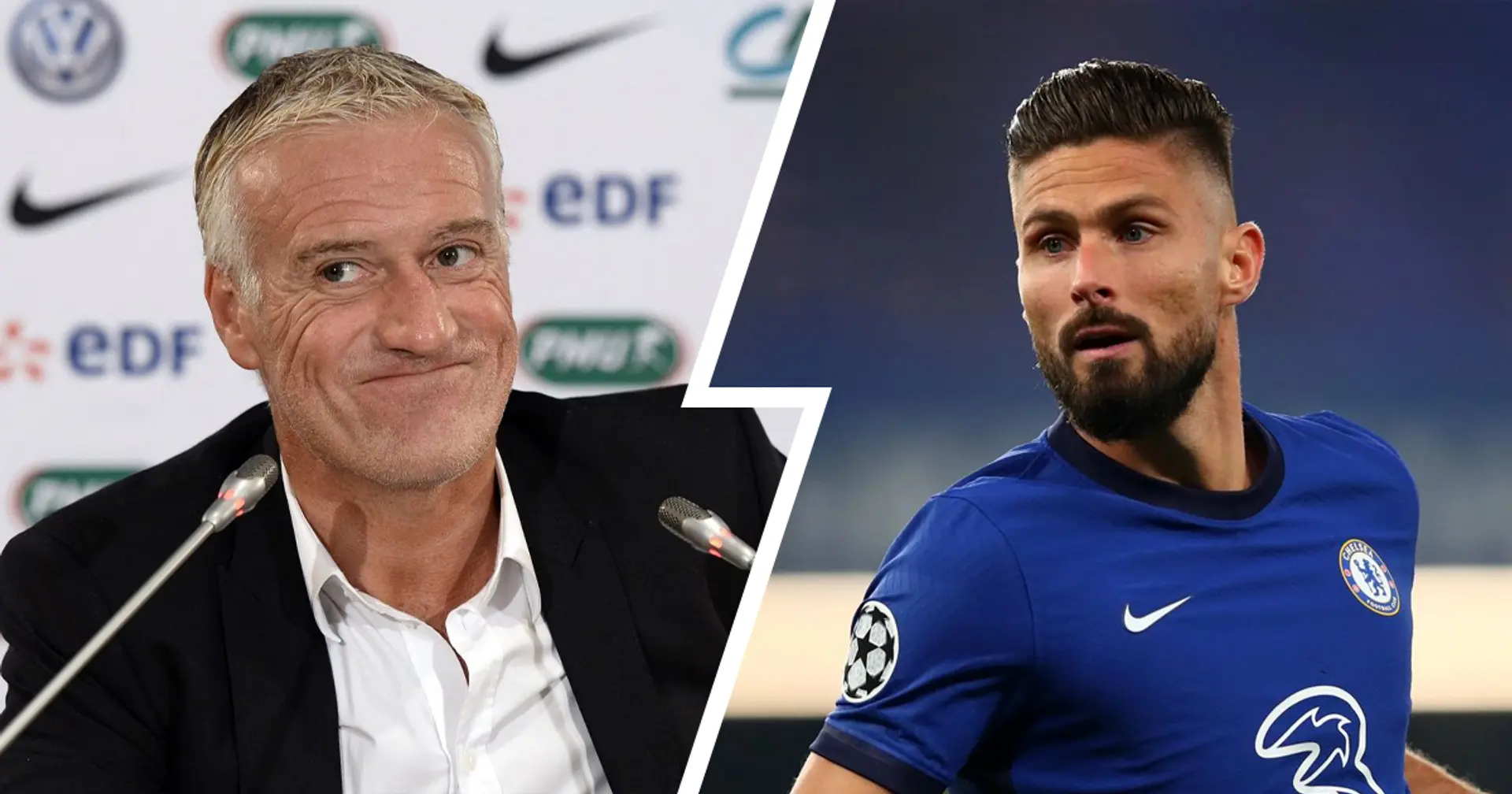 Didier Deschamps at it again as he suggests Olivier Giroud should leave Chelsea in January