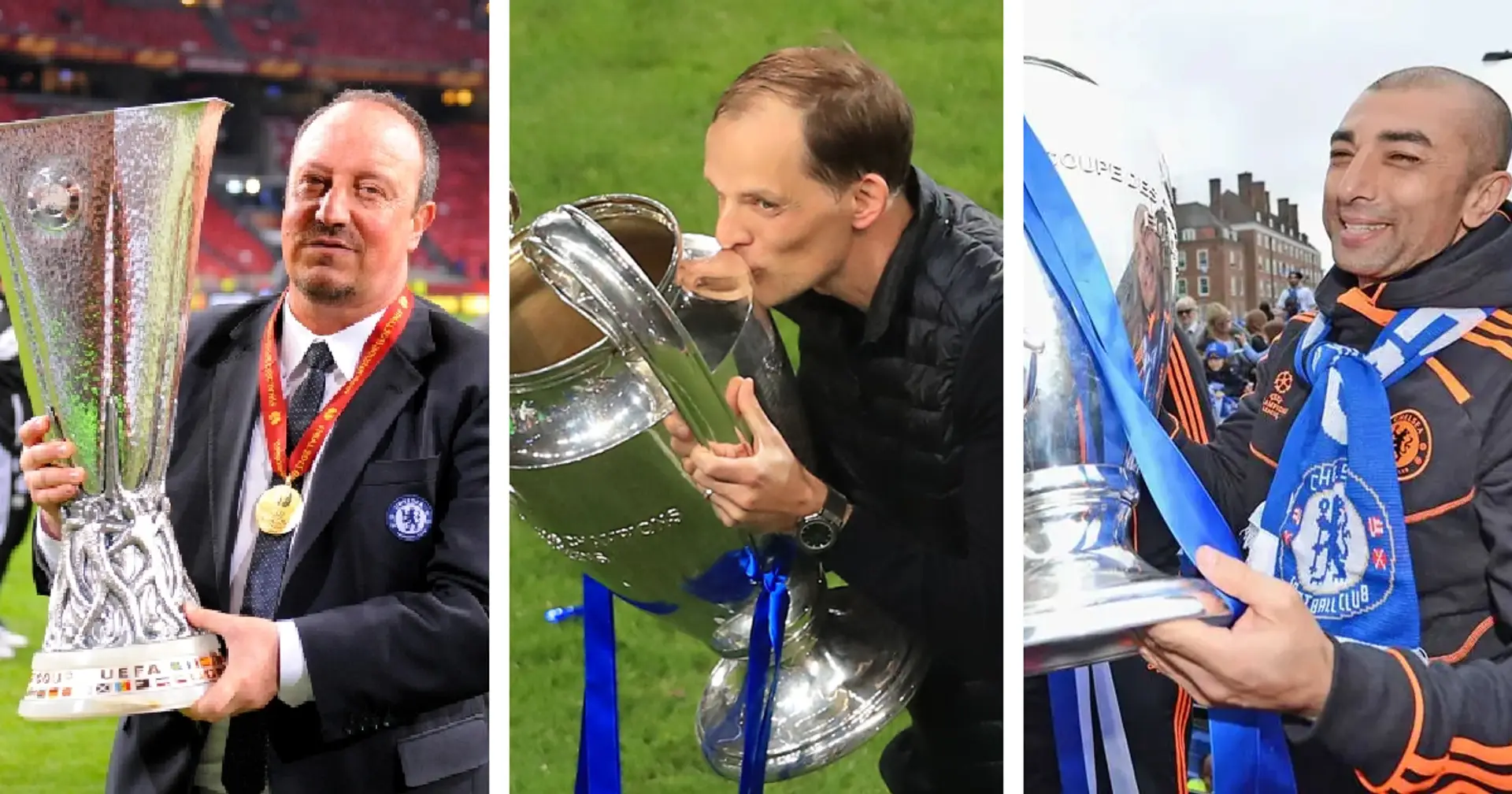 Changes pay off: Chelsea's incredible trophy record with mid-season managerial changes