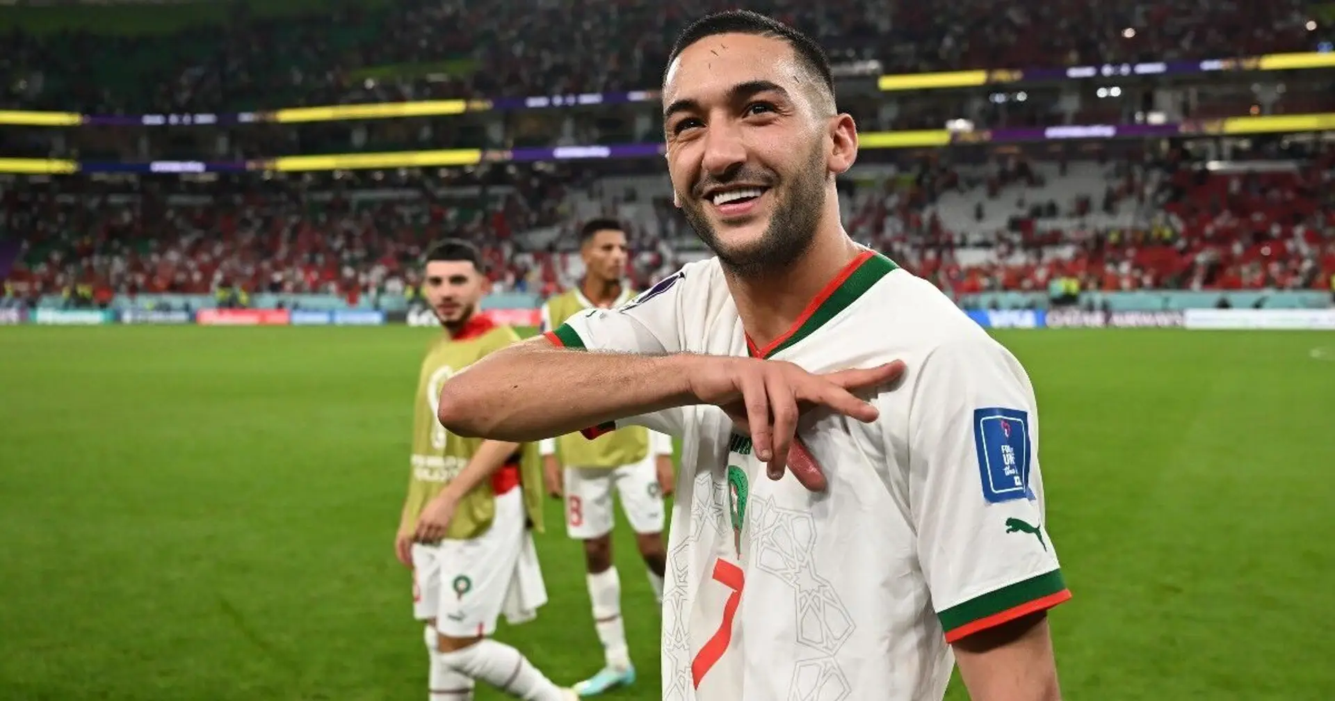 Hakim Ziyech leads African nation to World Cup semifinal for first time in history